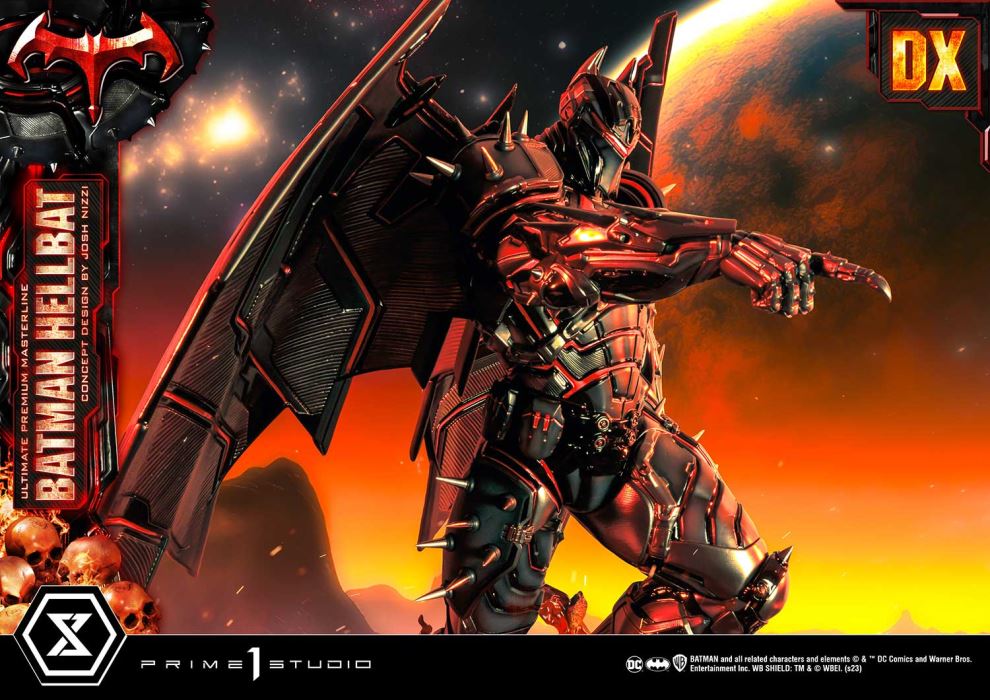 Batman (Comics) Batman Hellbat favorite Concept Design by Josh Nizzi DX version