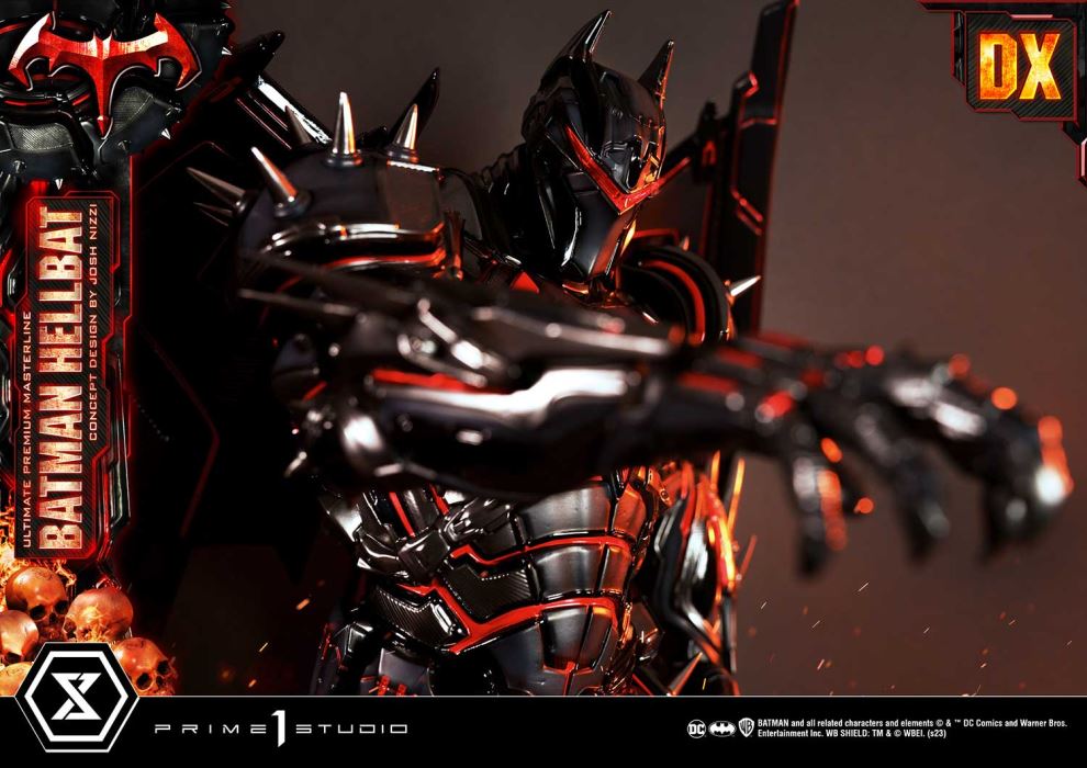 Batman (Comics) Batman Hellbat favorite Concept Design by Josh Nizzi DX version