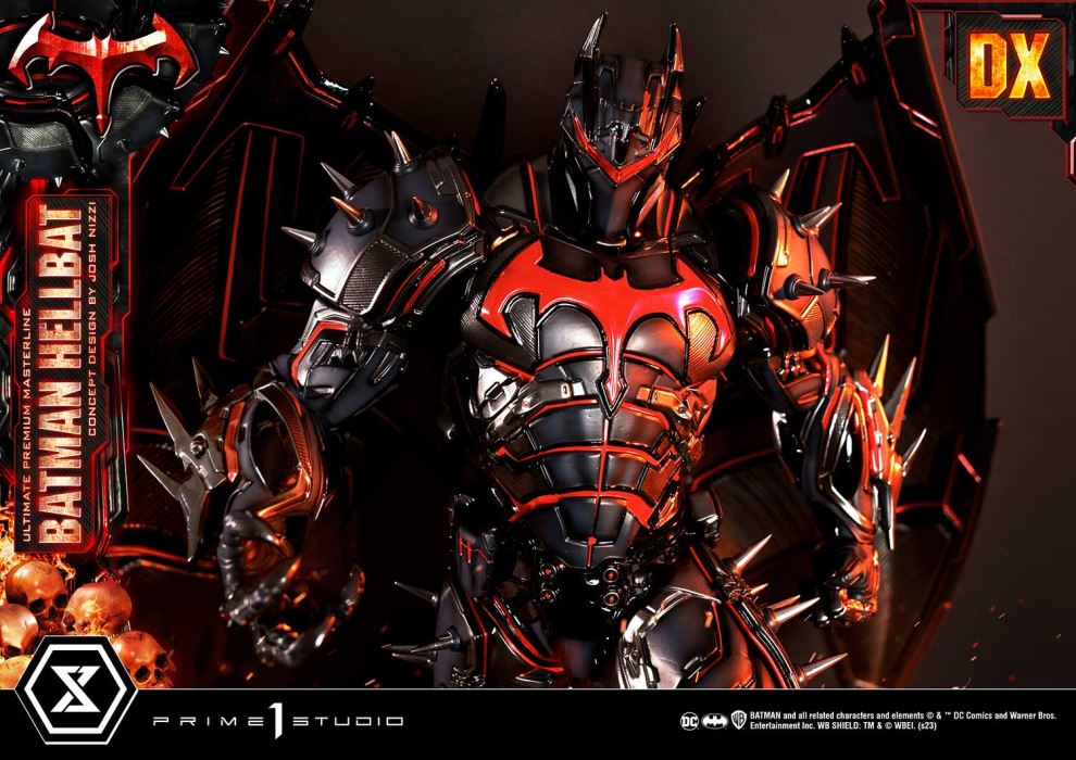 Batman (Comics) Batman Hellbat favorite Concept Design by Josh Nizzi DX version