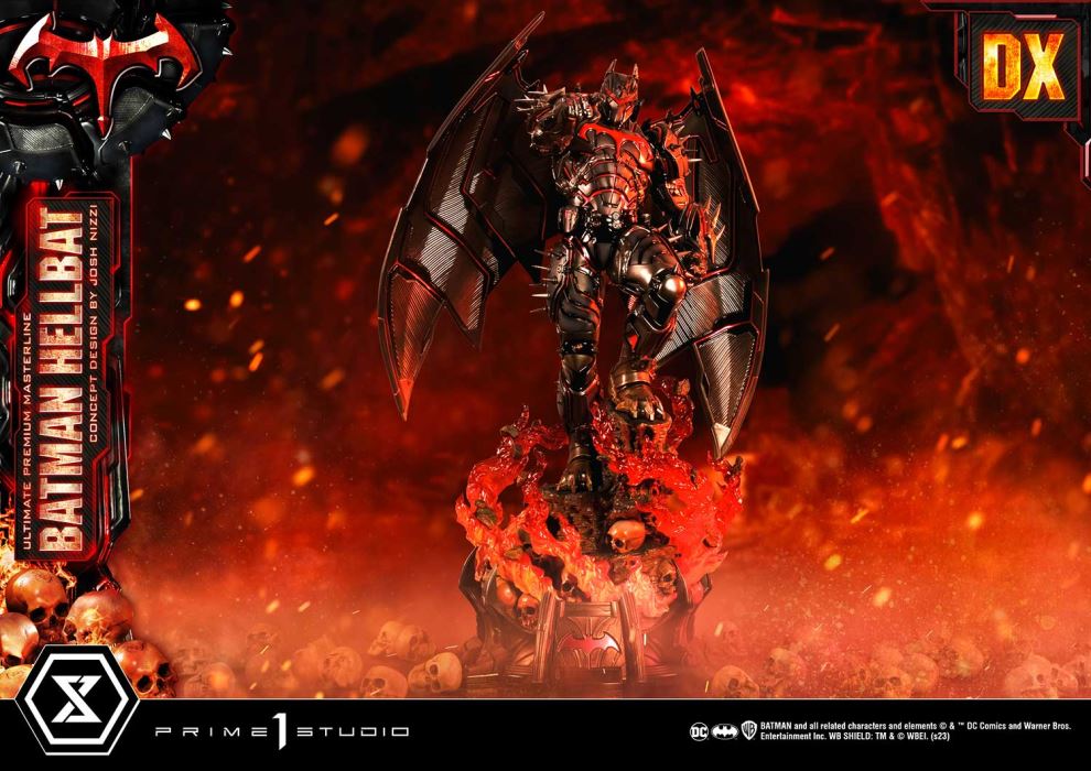 Batman (Comics) Batman Hellbat favorite Concept Design by Josh Nizzi DX version