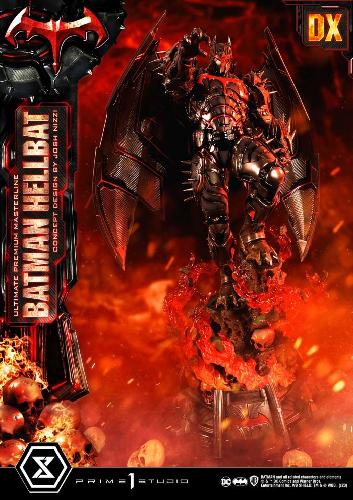 Batman (Comics) Batman Hellbat favorite Concept Design by Josh Nizzi DX version