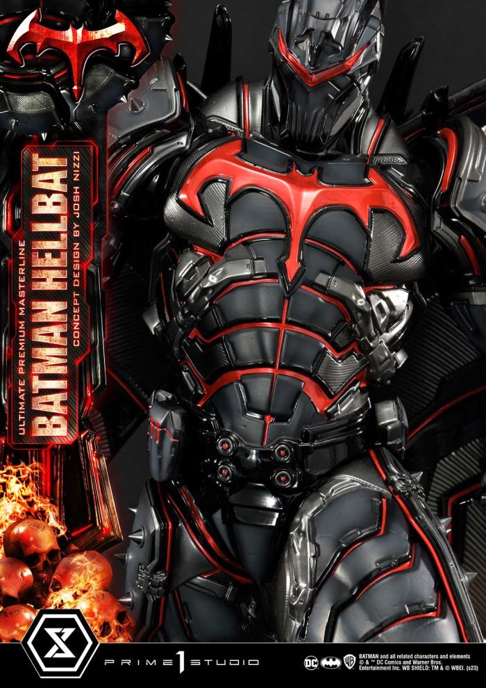 Batman (Comics) Batman Hellbat favorite Concept Design by Josh Nizzi DX version