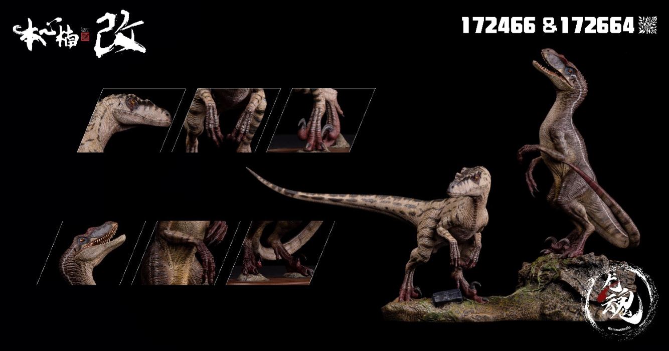 Dragon Soul series - Velociraptor 2.0 White Queen & Blood Knight