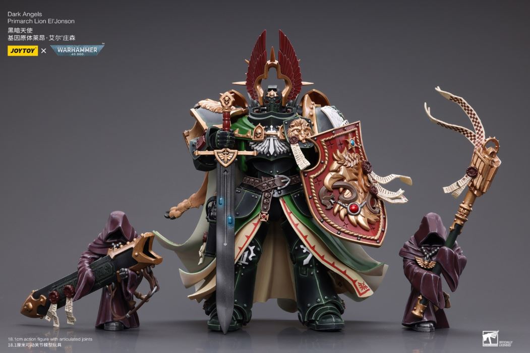 Dark Angel-Primarch Leon El'Jonson/Supreme Grand Master Azrael 1/18