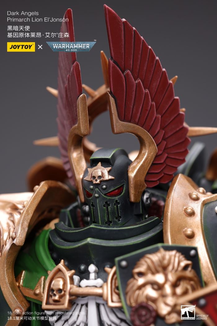Dark Angel-Primarch Leon El'Jonson/Supreme Grand Master Azrael 1/18