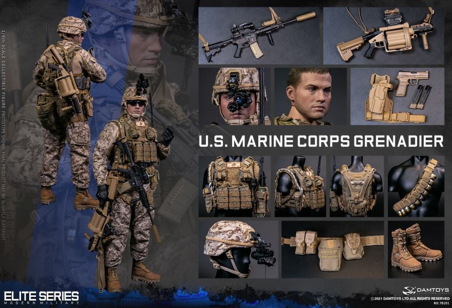 United States USMC Marine Corps-Grenadier