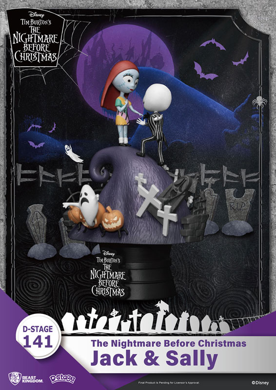 D Stage #141 The Nightmare Before Christmas Jack & Sally