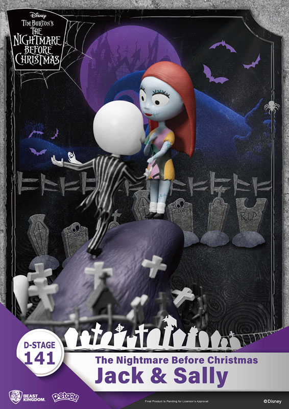 D Stage #141 The Nightmare Before Christmas Jack & Sally