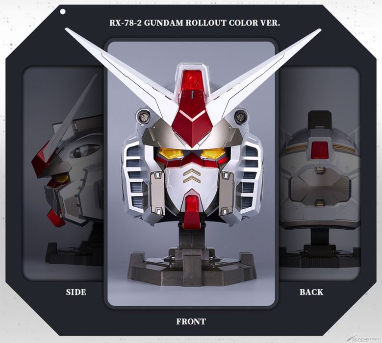 GUNDAM HEAD Collection RX-78-2 GUNDAM ROLLOUT COLOR