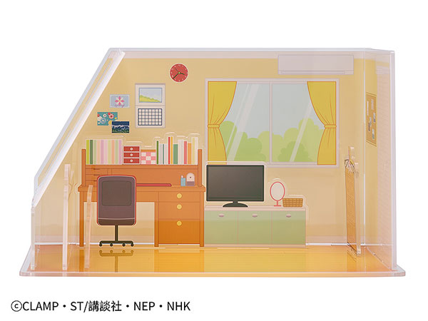 Cardcaptor Sakura: Clear Card Acrylic Diorama Background Sakura's Bedroom