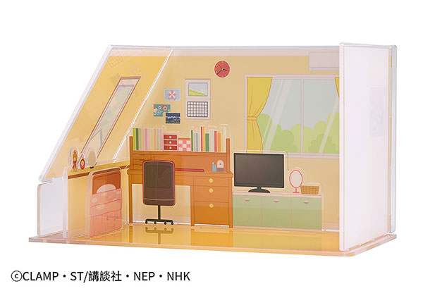 Cardcaptor Sakura: Clear Card Acrylic Diorama Background Sakura's Bedroom