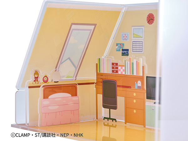 Cardcaptor Sakura: Clear Card Acrylic Diorama Background Sakura's Bedroom