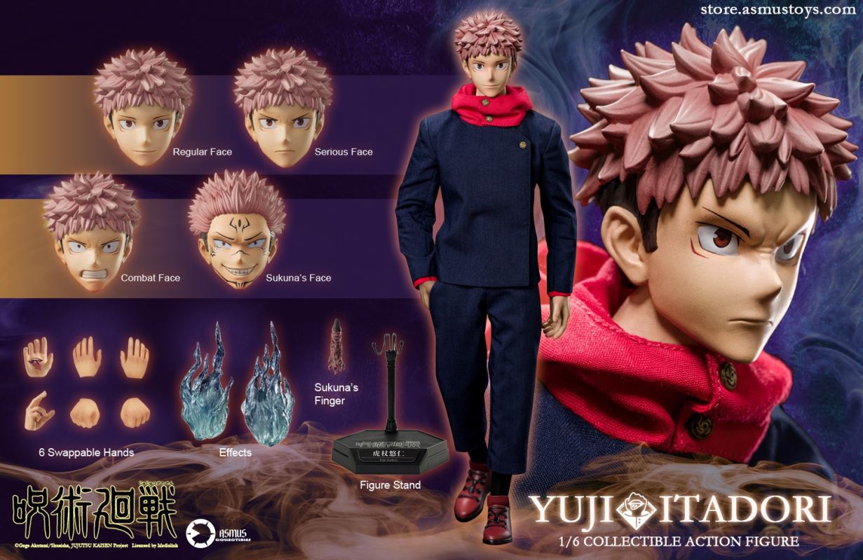 Yuji Itadori - Jujitsu Kaisen 1/6