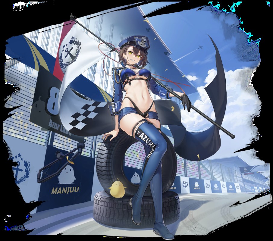 Azur Lane - Baltimore -Finish Line Flagbearer Ver.- 1/7