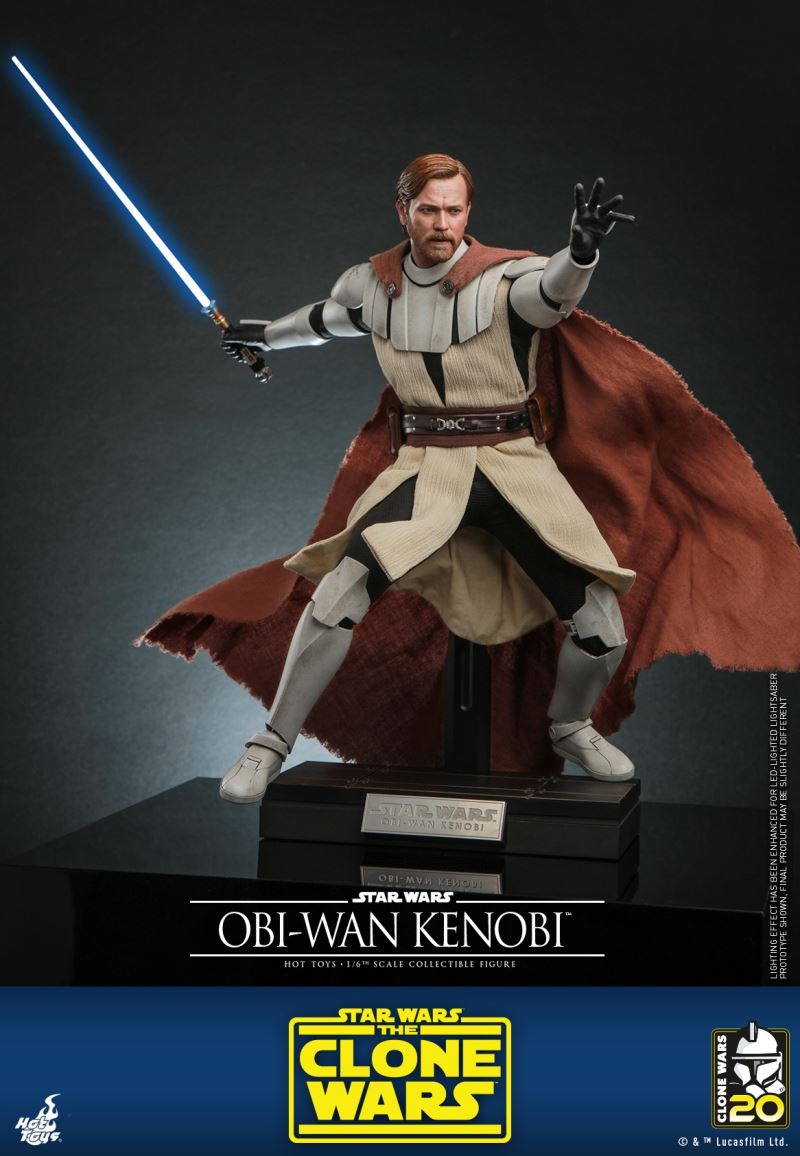 Star Wars: The Clone Wars - Obi-Wan Kenobi 1/6