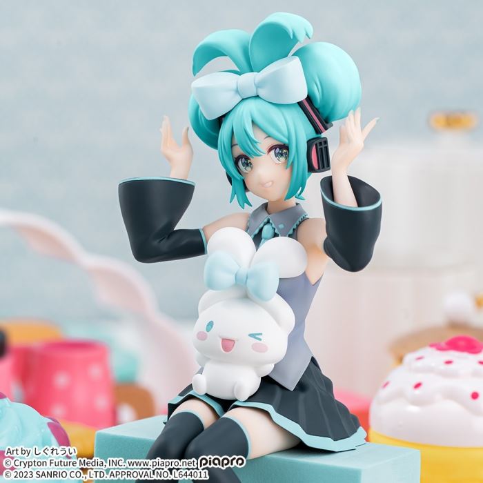 Chokonose Premium Figure Hatsune Miku x Cinnamoroll