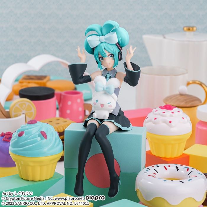 Chokonose Premium Figure Hatsune Miku x Cinnamoroll