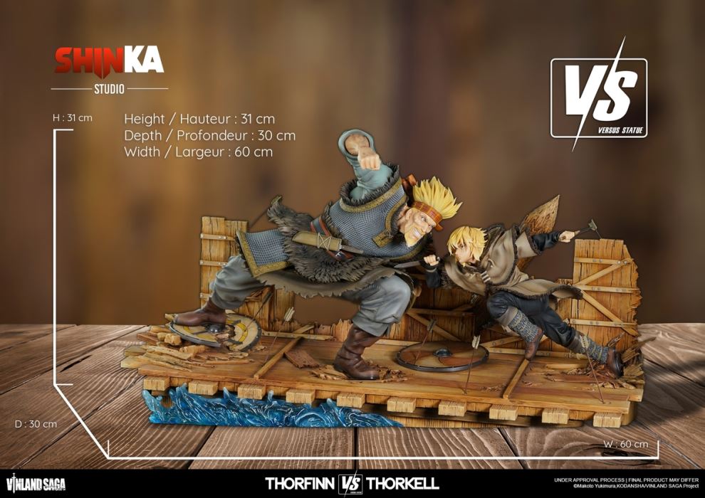 Thorkell Vs Thorfinn - Vinland Saga