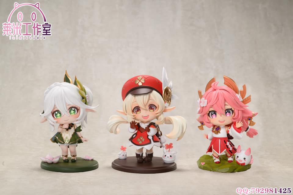 Mini Dango Genshin girls [Yae / Klee / Nahida] - Genshin Impact