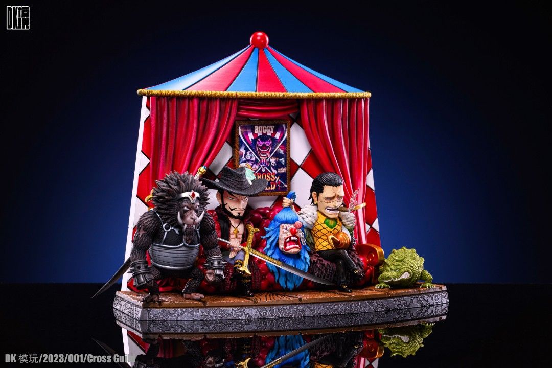 Cross Guild Hawkeye & Crocodile & Bucky - One Piece