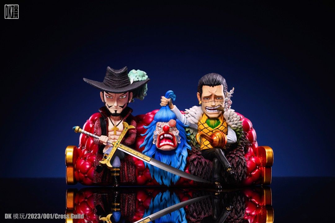 Cross Guild Hawkeye & Crocodile & Bucky - One Piece