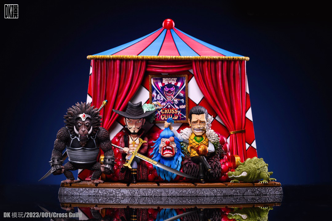 Cross Guild Hawkeye & Crocodile & Bucky - One Piece