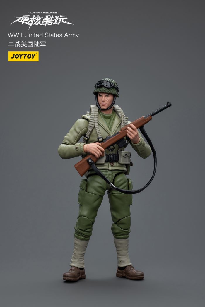 World War II-German Wehrmacht/US Army/Soviet Infantry 1/18