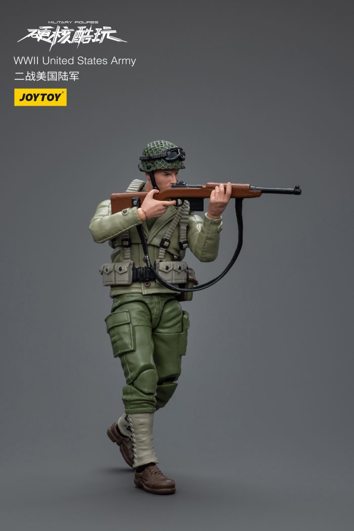World War II-German Wehrmacht/US Army/Soviet Infantry 1/18
