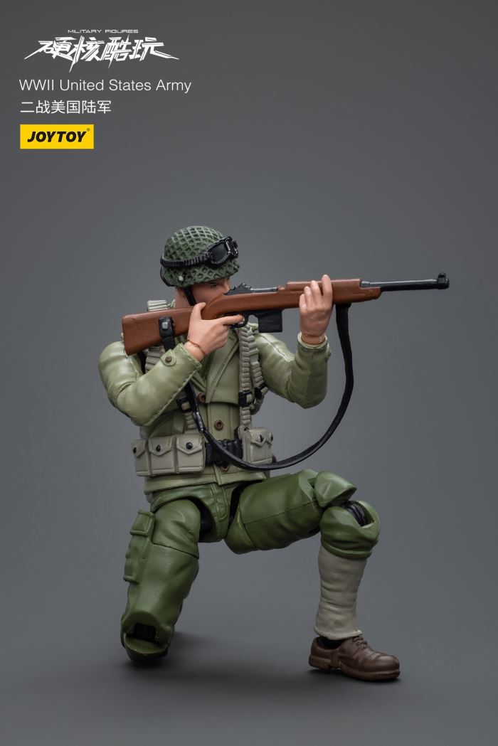 World War II-German Wehrmacht/US Army/Soviet Infantry 1/18