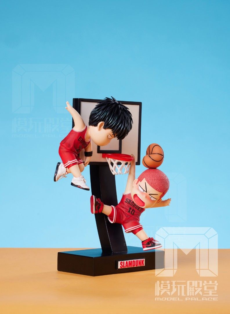 Slam Dunk Q version scene (first episode) Sakuragi Hanamichi & Rukawa Kaede