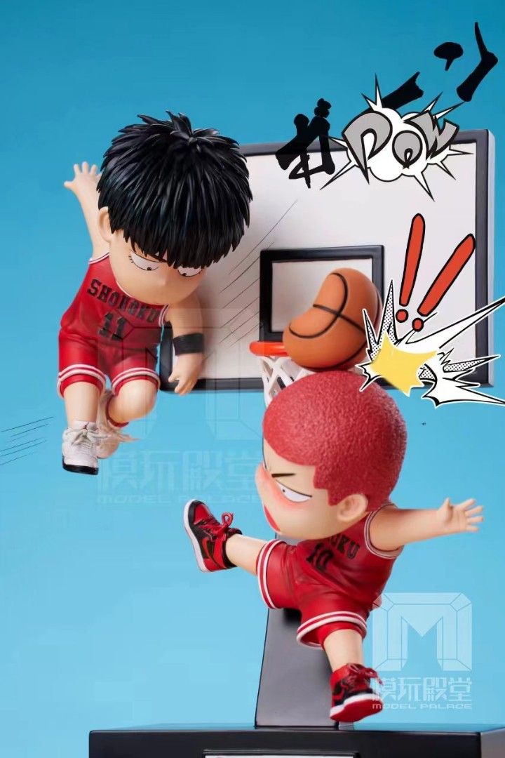 Slam Dunk Q version scene (first episode) Sakuragi Hanamichi & Rukawa Kaede