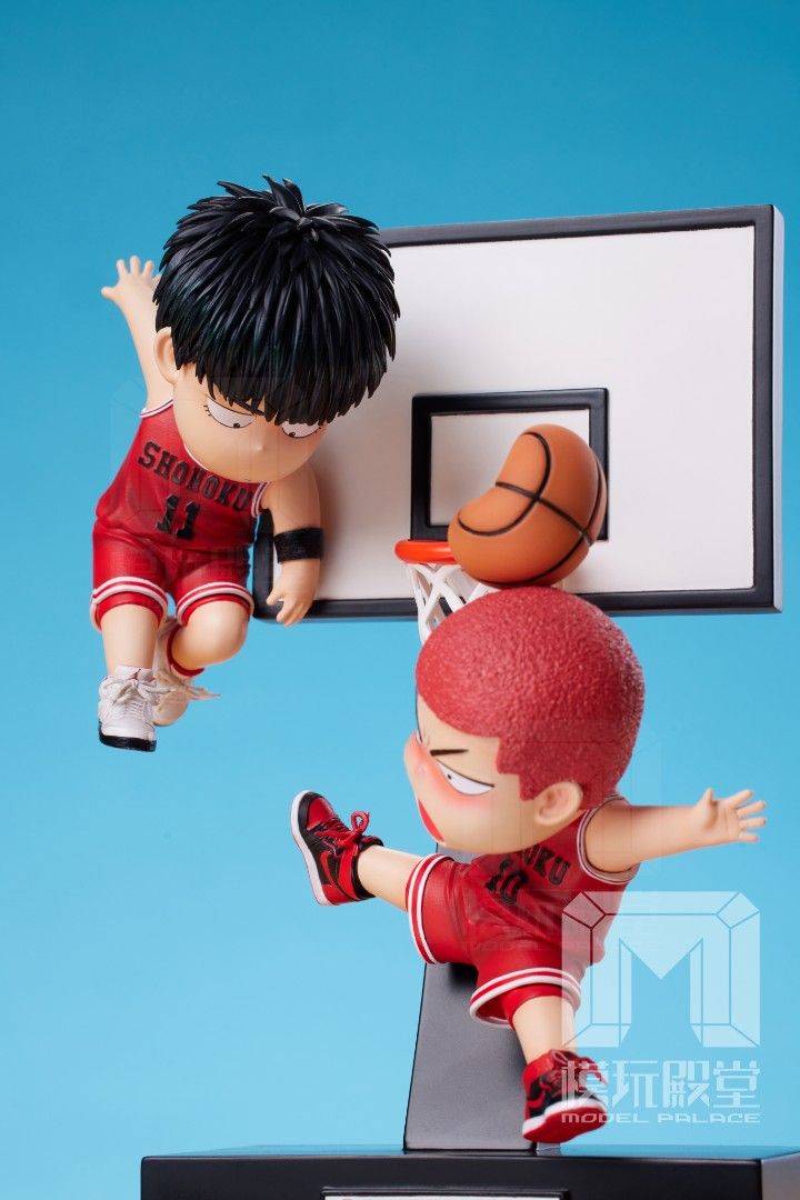 Slam Dunk Q version scene (first episode) Sakuragi Hanamichi & Rukawa Kaede