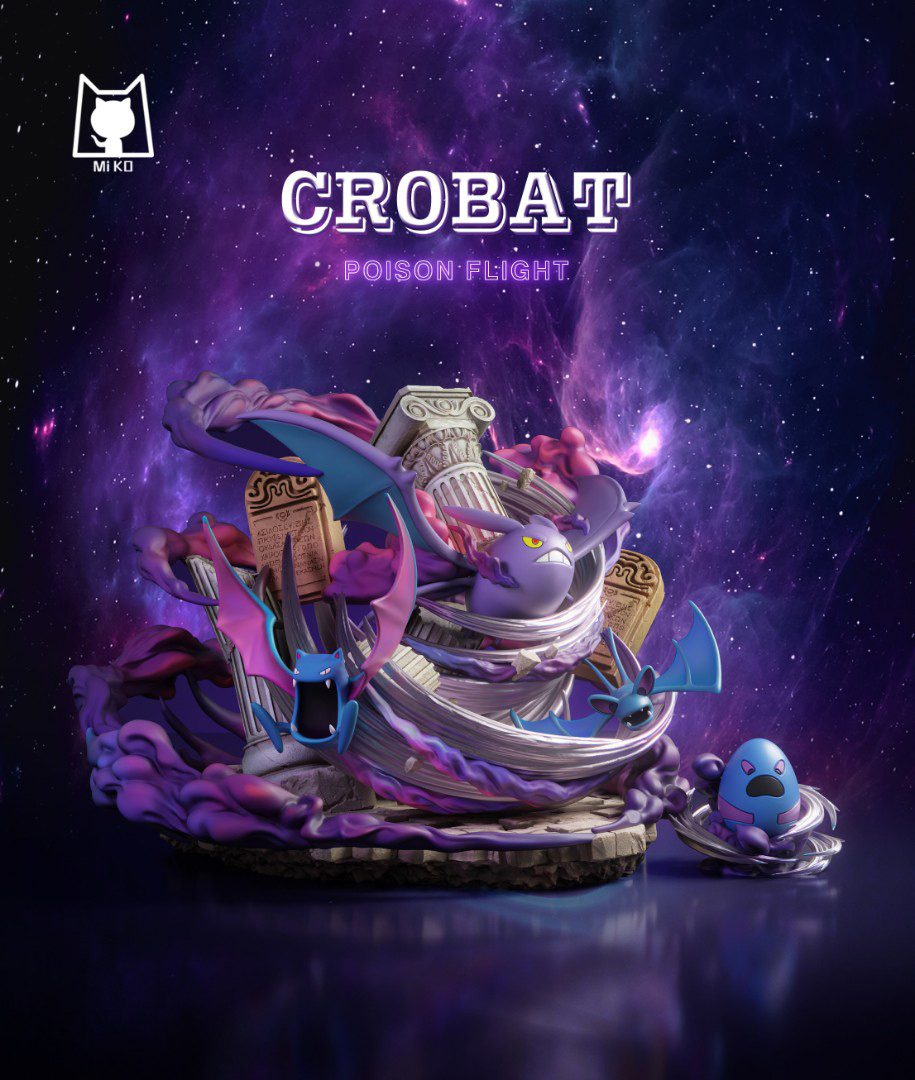 Crobat Poison Flight - Pokemon