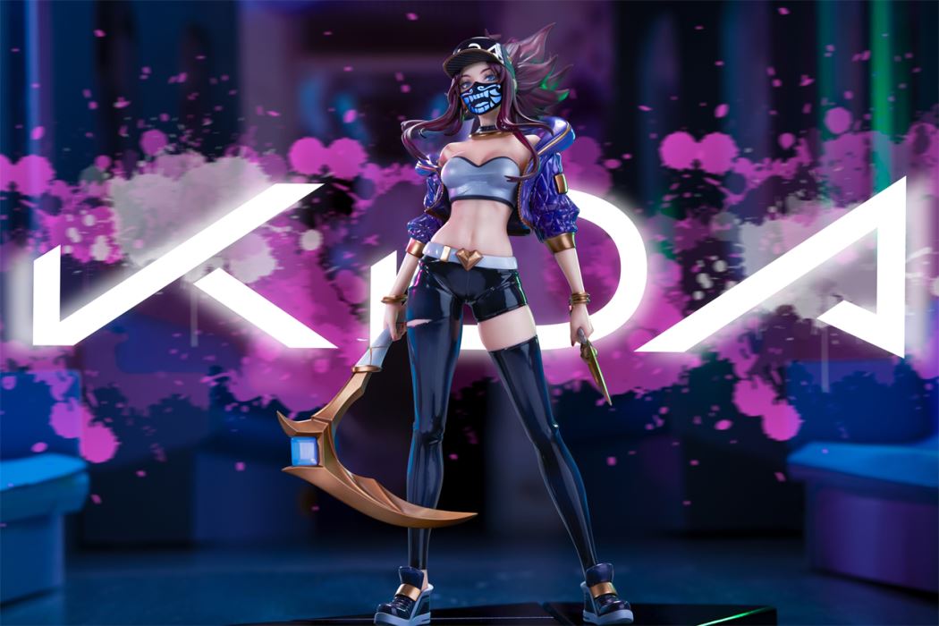 League of Legends - K/DA Akali 1/7