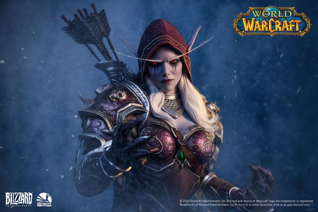 SYLVANAS WINDRUNNER Life Size Bust (World of Warcarft)