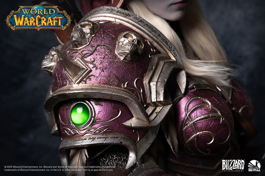 SYLVANAS WINDRUNNER Life Size Bust (World of Warcarft)