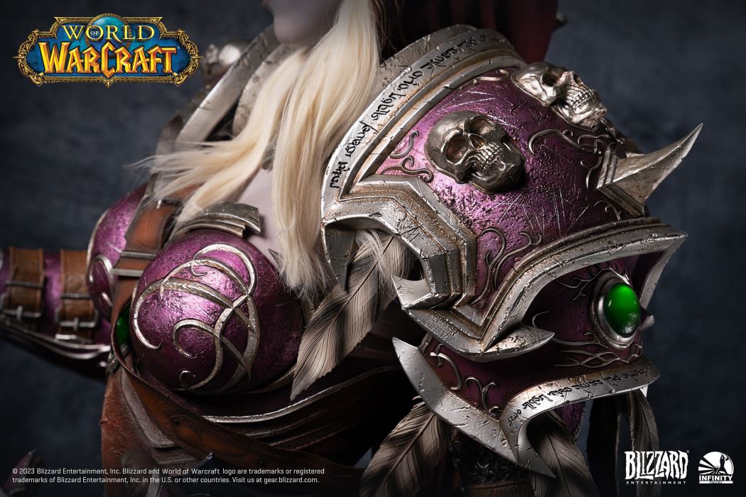 SYLVANAS WINDRUNNER Life Size Bust (World of Warcarft)