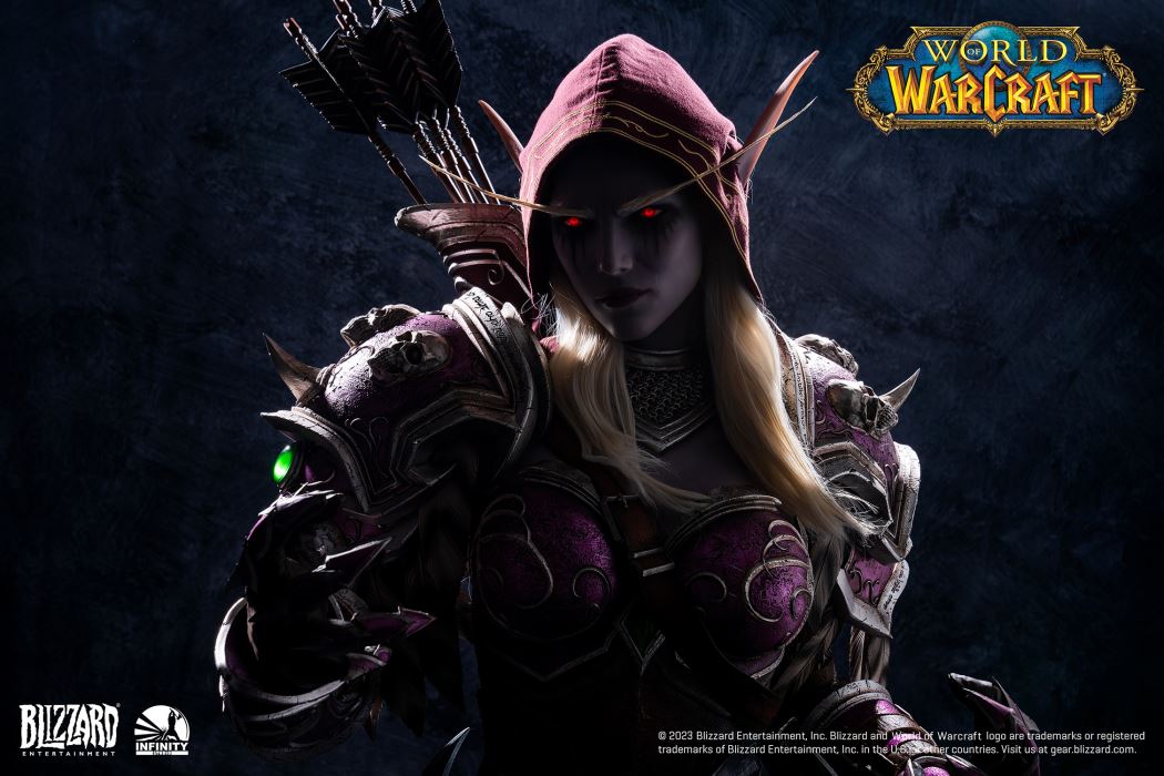 SYLVANAS WINDRUNNER Life Size Bust (World of Warcarft)