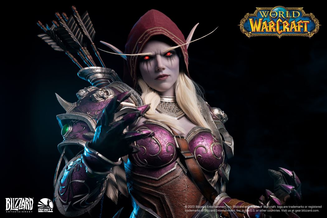 SYLVANAS WINDRUNNER Life Size Bust (World of Warcarft)