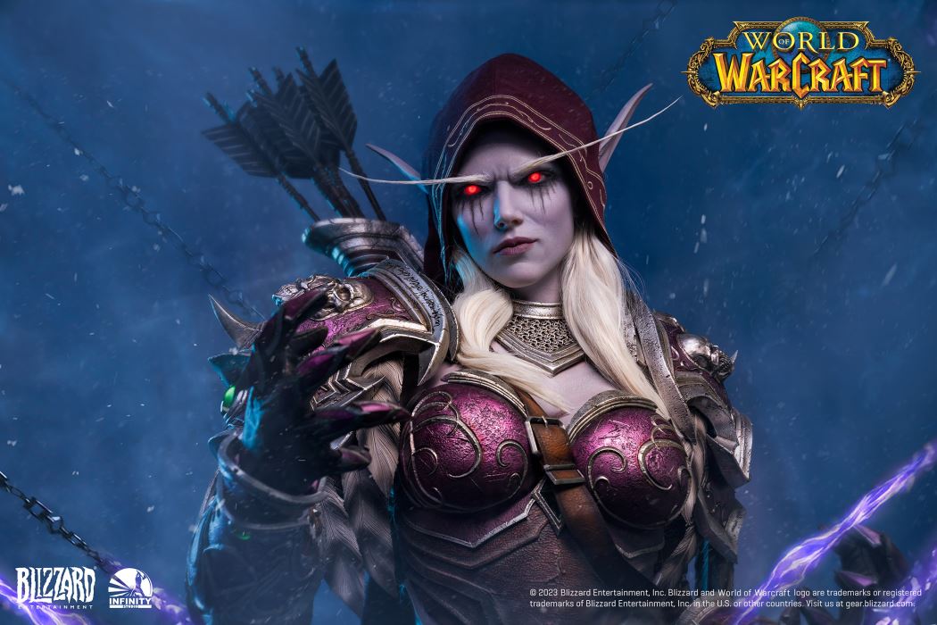 SYLVANAS WINDRUNNER Life Size Bust (World of Warcarft)