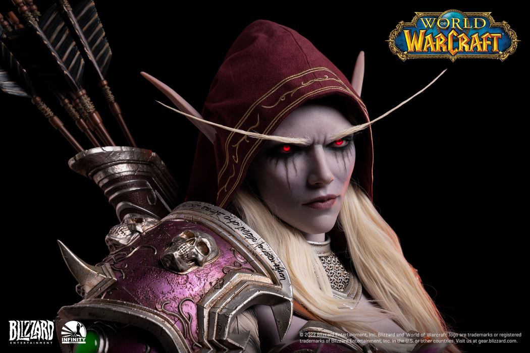SYLVANAS WINDRUNNER Life Size Bust (World of Warcarft)