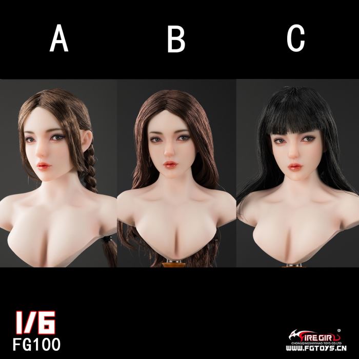 FG100  Movable eye Western Regions Girl (Aisha) 1/6