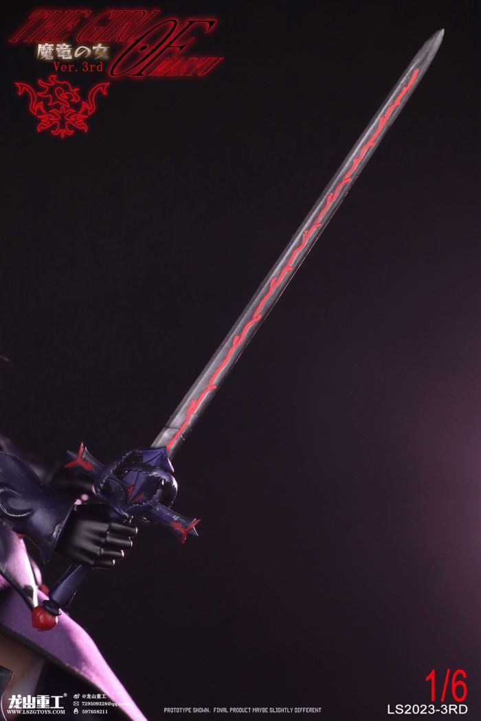 Joan of Arc 2.0 Magic Dragon Female Ver.3rd Movable Doll 1/6