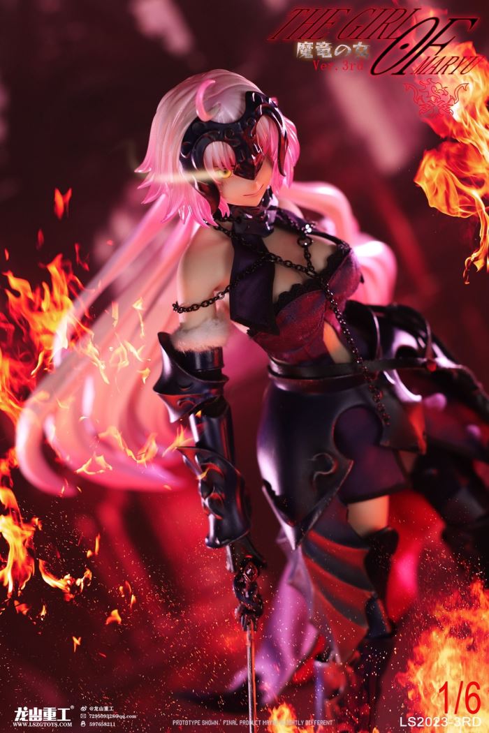 Joan of Arc 2.0 Magic Dragon Female Ver.3rd Movable Doll 1/6