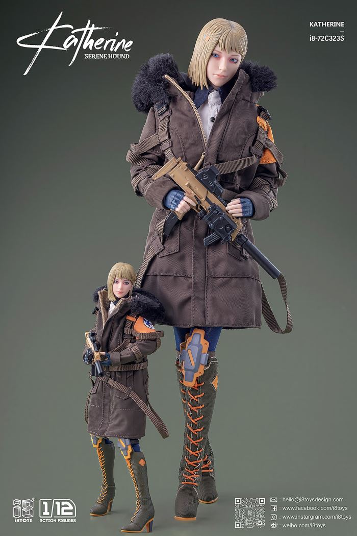 Pocket Toy Silent Dog Series - Katherine 1/12