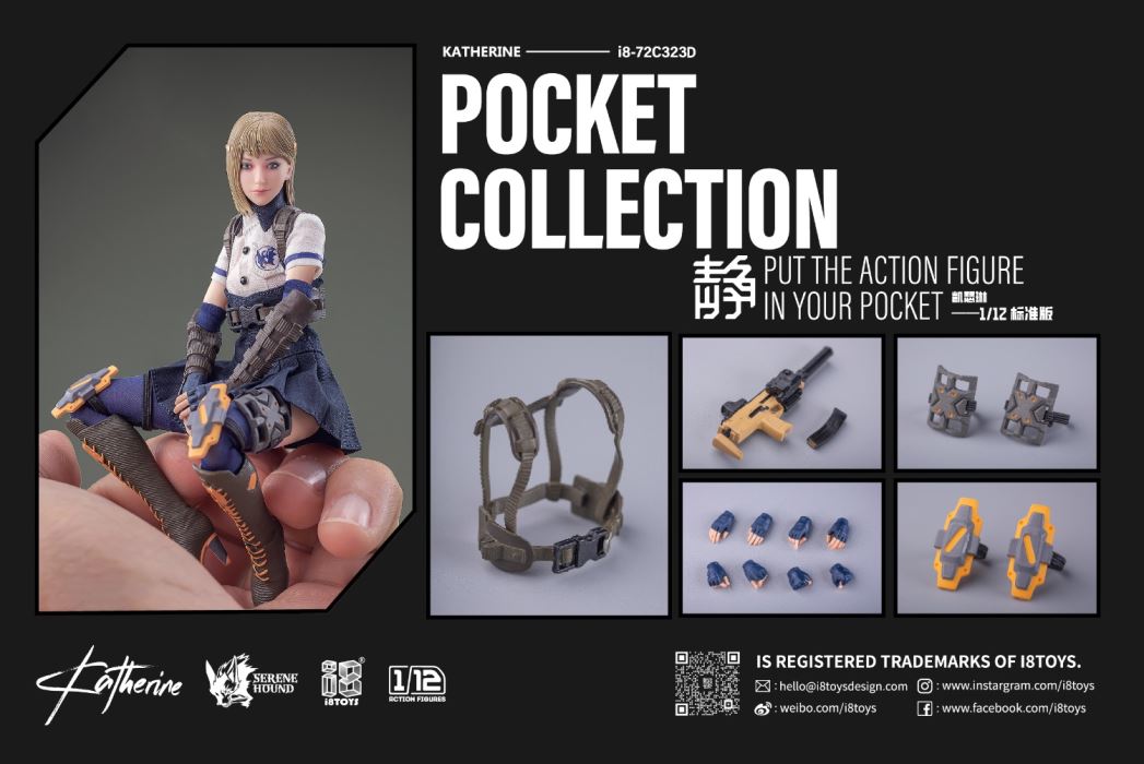 Pocket Toy Silent Dog Series - Katherine 1/12