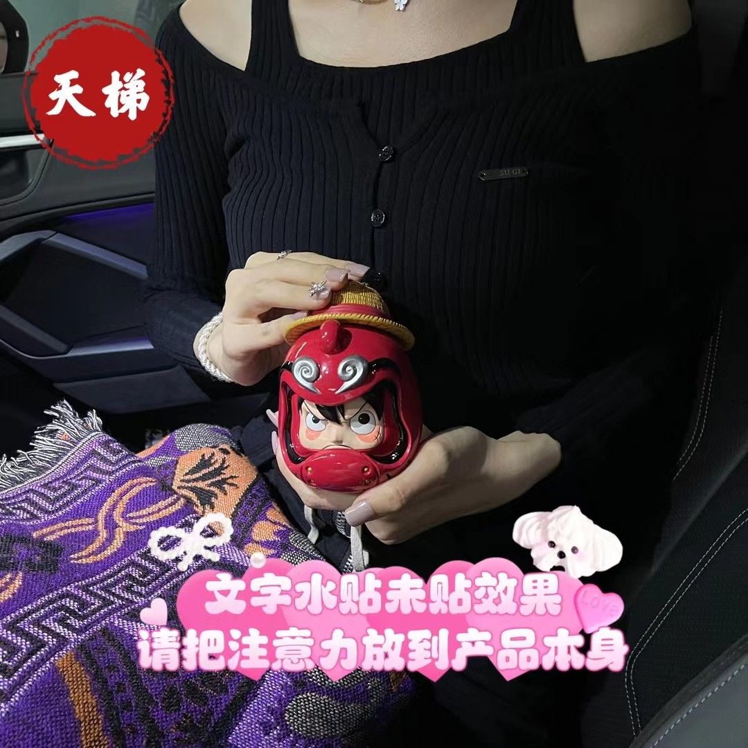 Daruma One Piece No.1-3 Luffy & Jinbe & Thor