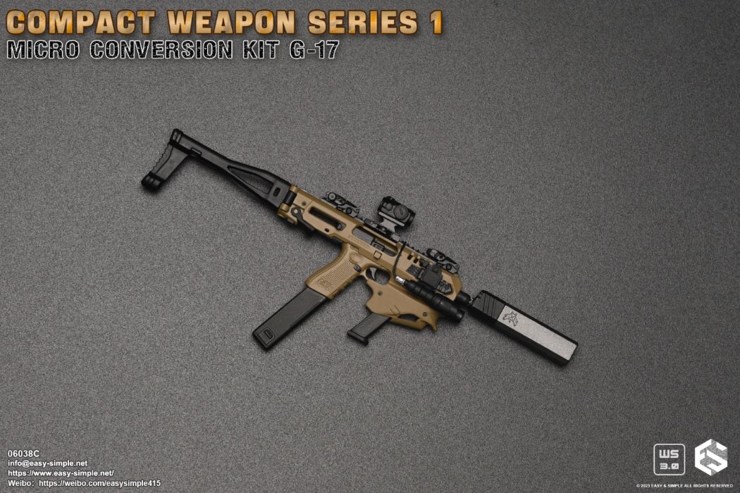 G17 Extended Weapon Set 1/6