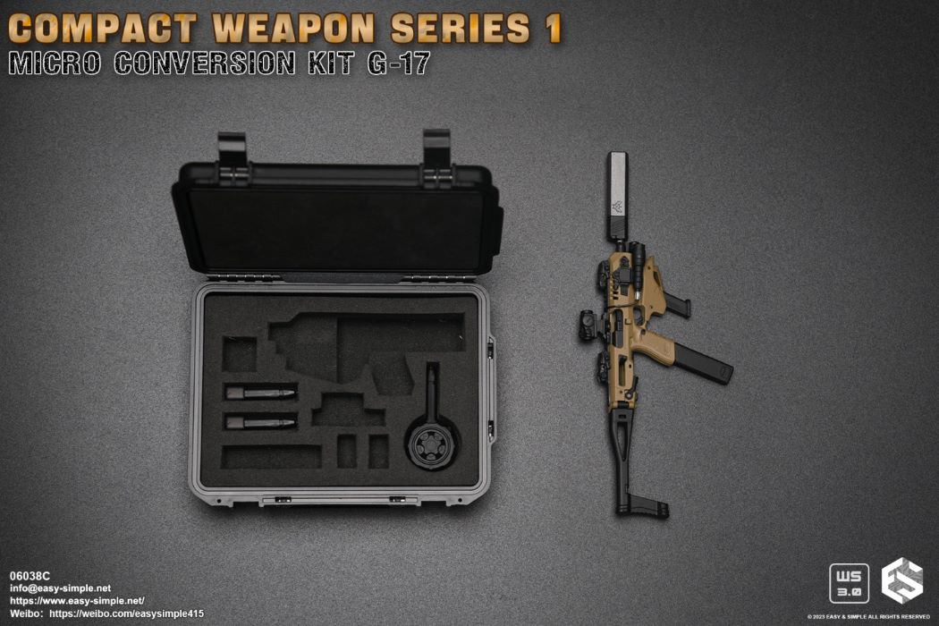 G17 Extended Weapon Set 1/6