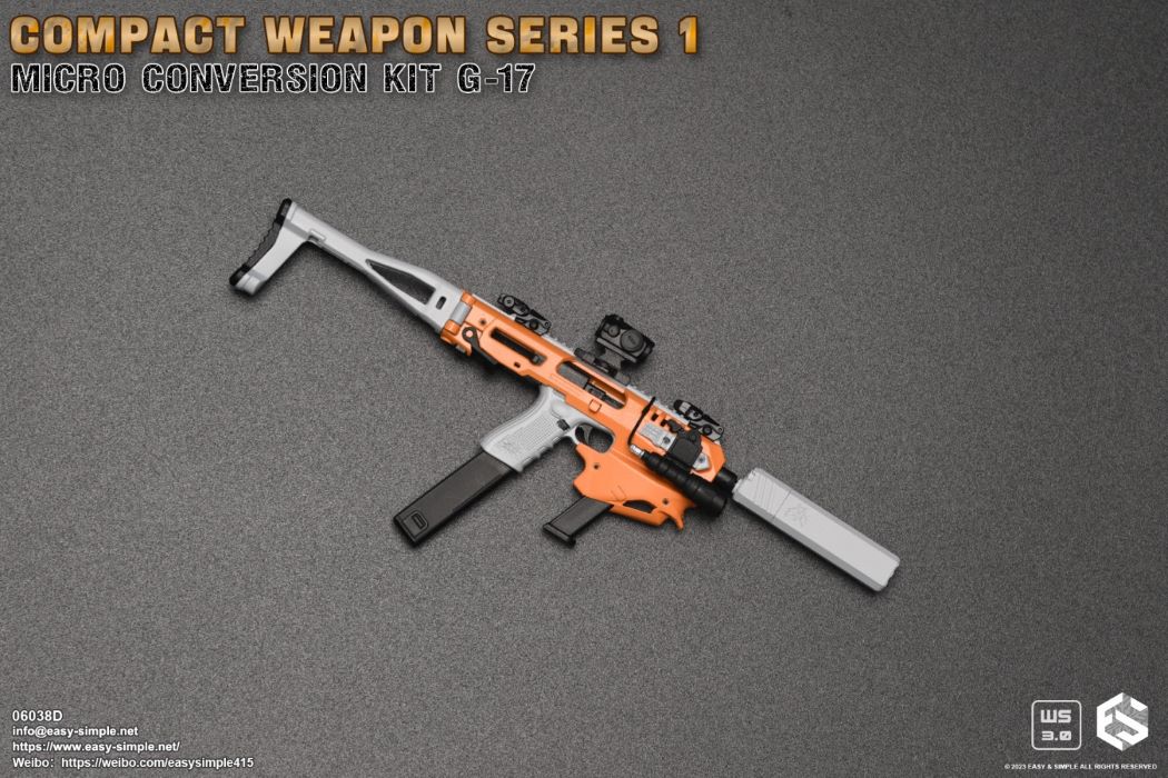 G17 Extended Weapon Set 1/6